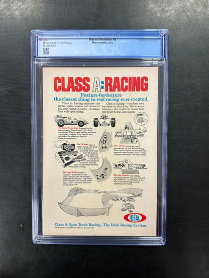 Marvel Premiere #4 CGC 9.8