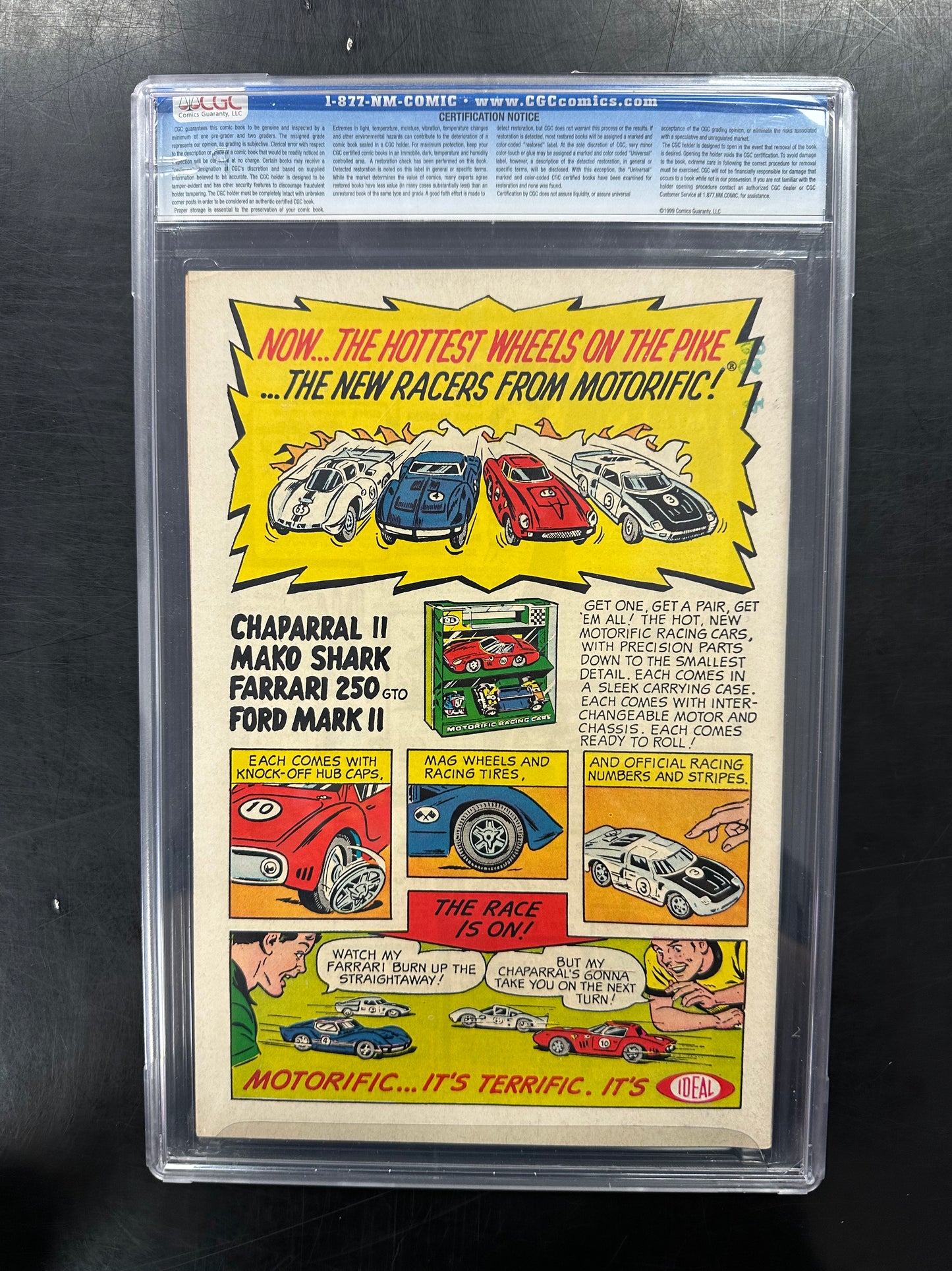 Showcase #75 CGC 9.4 – 1st Appearance of Hawk and Dove