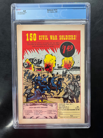 Batman #121 - CGC 6.0 - 1st Appearance of Mr Freeze