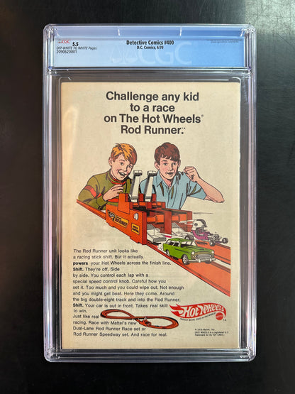 Detective Comics #400 CGC 5.5 – 1st Man-Bat