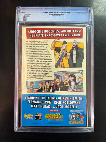 Archie Meets Jay & Silent Bob #1 CGC 9.8 – Nefarious Comics Edition