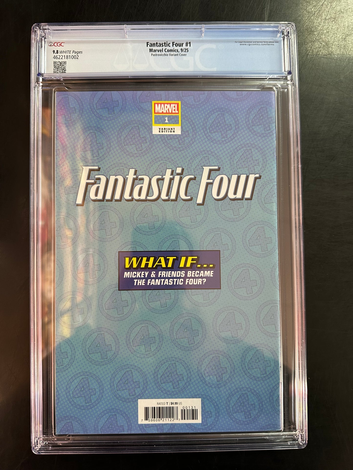 Fantastic Four #1 CGC 9.8 – Pastrovicchio Variant (Disney 100 Tribute)