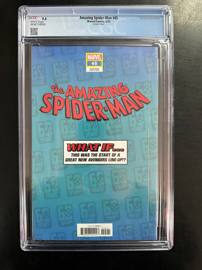 Amazing Spider-Man #45 CGC 9.4 – Disney 100 Avengers #16 Homage Variant