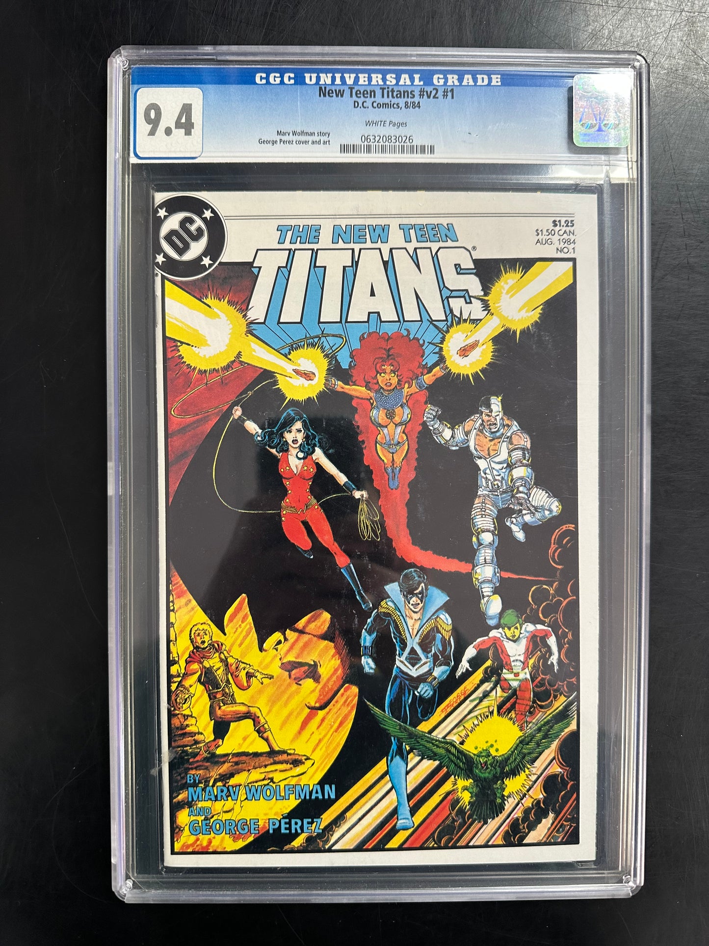 New Teen Titans (Vol. 2) #1 CGC 9.4 – Team Relaunch Issue