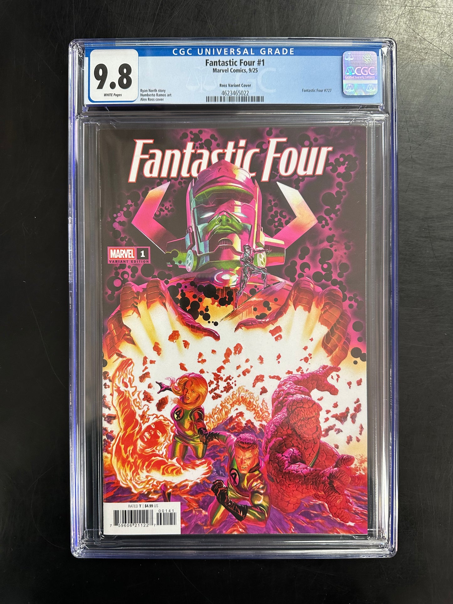 Fantastic Four #1 CGC 9.8 – Alex Ross Variant Cover