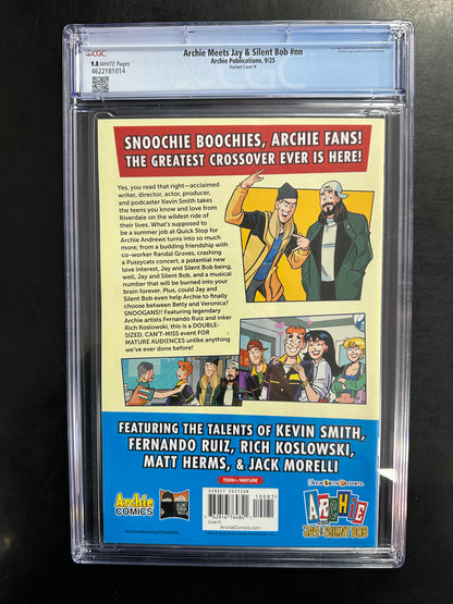 Archie Meets Jay & Silent Bob #1 CGC 9.8 1:25 – Variant Cover H