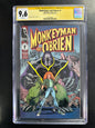 Monkeyman and O’Brien #1 CGC SS 9.6 – Signed by Arthur Adams