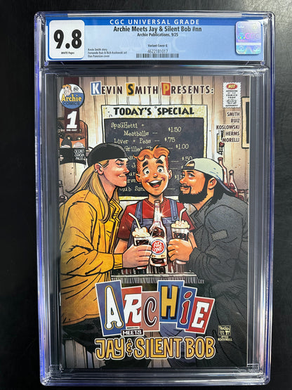 Archie Meets Jay & Silent Bob #1 CGC 9.8 1:10 – Variant Cover G