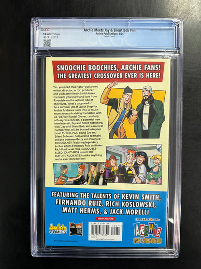 Archie Meets Jay & Silent Bob #1 CGC 9.8 1:10 – Variant Cover G
