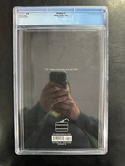 Analog #1 CGC 9.8 – 1st Appearance of Jack McGinnis