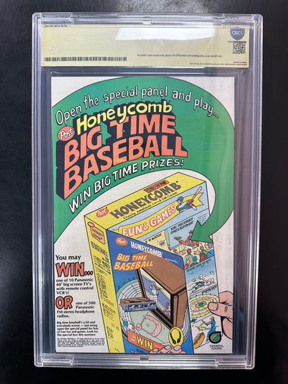 Longshot #3 CBCS 9.6 – Signed by Whilce Portacio, Art Adams, Jim Shooter & Louise Simonson