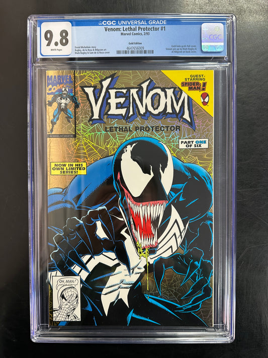 Venom: Lethal Protector #1 CGC 9.8 – Gold Foil Edition