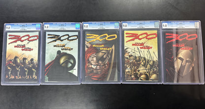 300 #1–5 (Complete Set) CGC 9.8