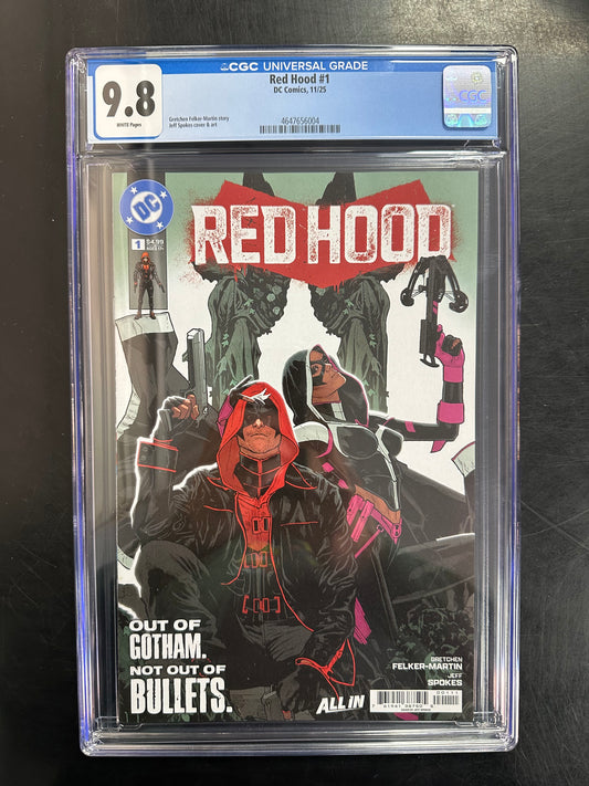 Red Hood #1 CGC 9.8