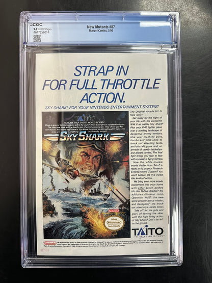 New Mutants #87 CGC 9.6 – 1st Appearance of Cable