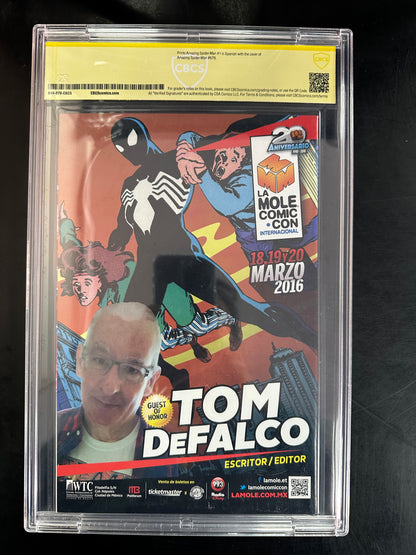 El Asombroso Hombre Araña #1 CBCS – Mexican Variant Edition / Signed by Joe Quinones