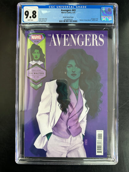 Avengers #43 CGC 9.8 – Women’s History Month Variant