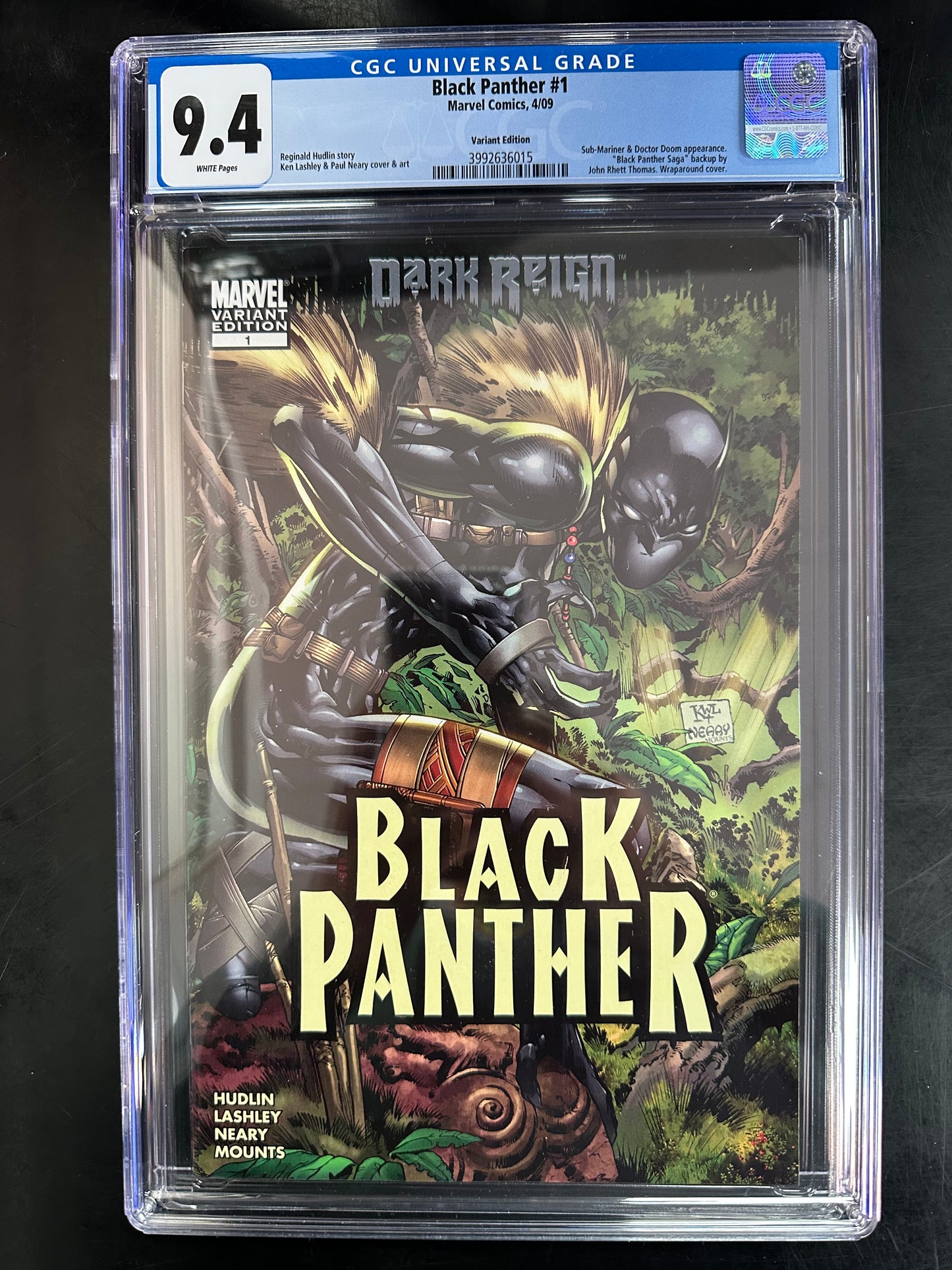Black Panther #1 CGC 9.4 – Wraparound Variant