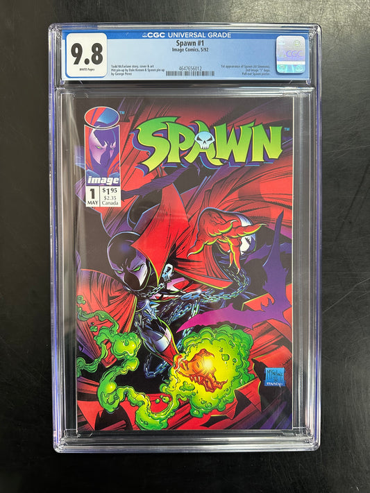 Spawn #1 CGC 9.8 – 1st Appearance of Spawn
