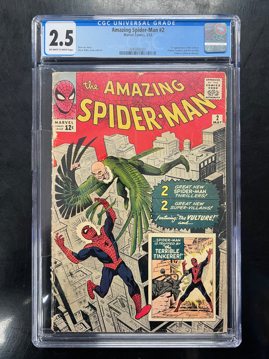 Amazing Spider-Man 2 CGC 2.5