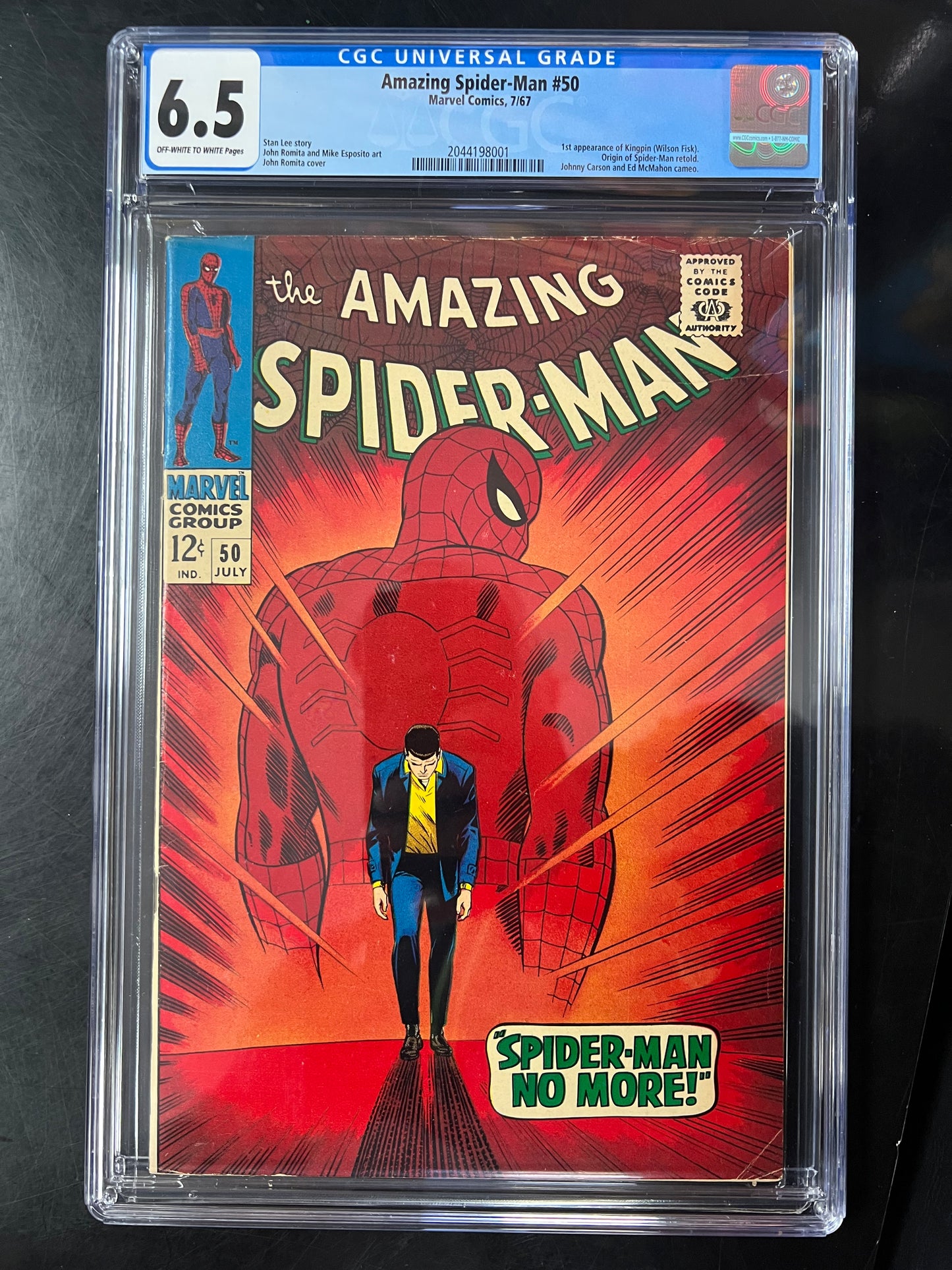 Amazing Spider-Man 50 CGC 6.5