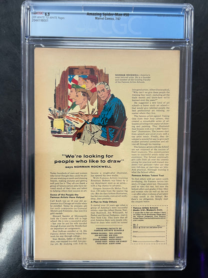 Amazing Spider-Man 50 CGC 6.5