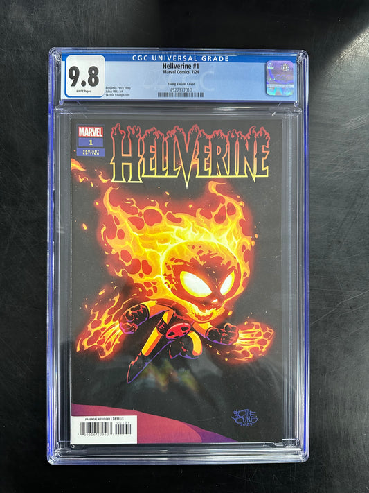 Hellverine #1 CGC 9.8  – Skottie Young Variant Cover