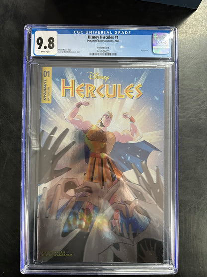 Disney’s Hercules #1 CGC 9.8 – Variant Cover E / Foil Edition