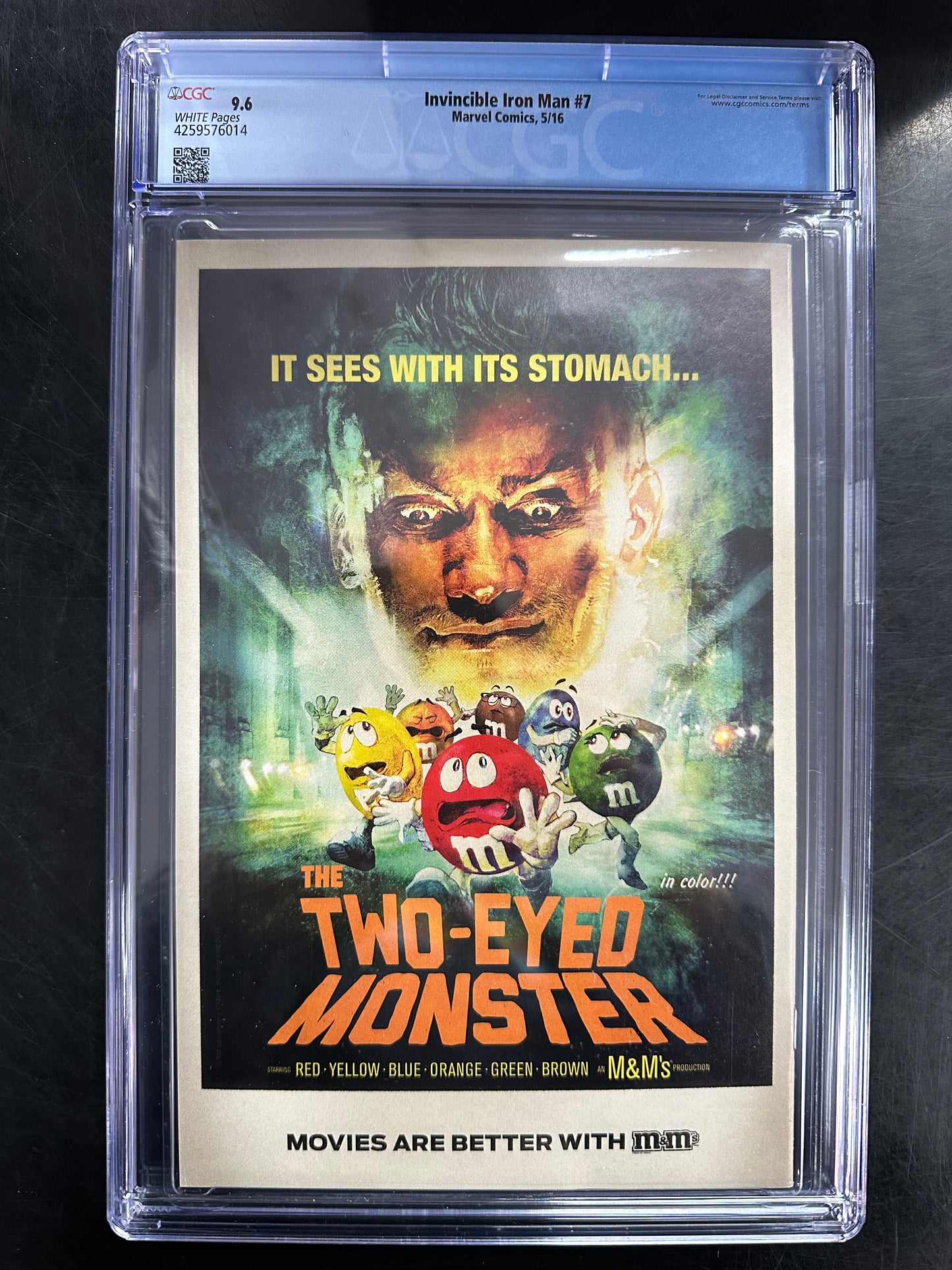 Invincible Iron Man #7 CGC 9.6 – 1st Appearance of Riri Williams