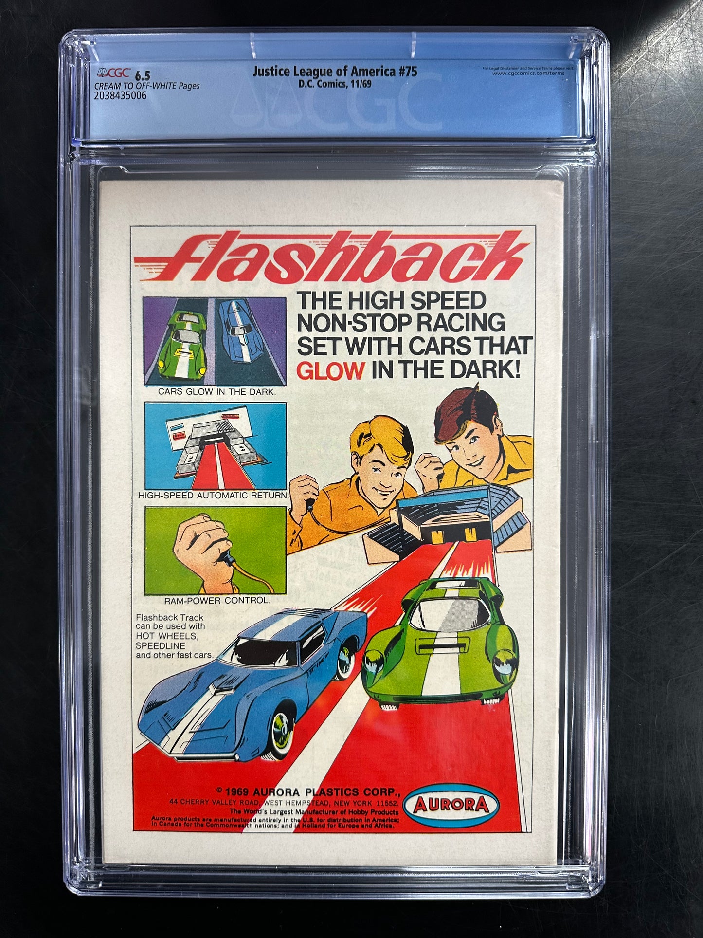 Justice League of America #75 CGC 6.5 – 1st Appearance of Dinah Laurel Lance (Black Canary)