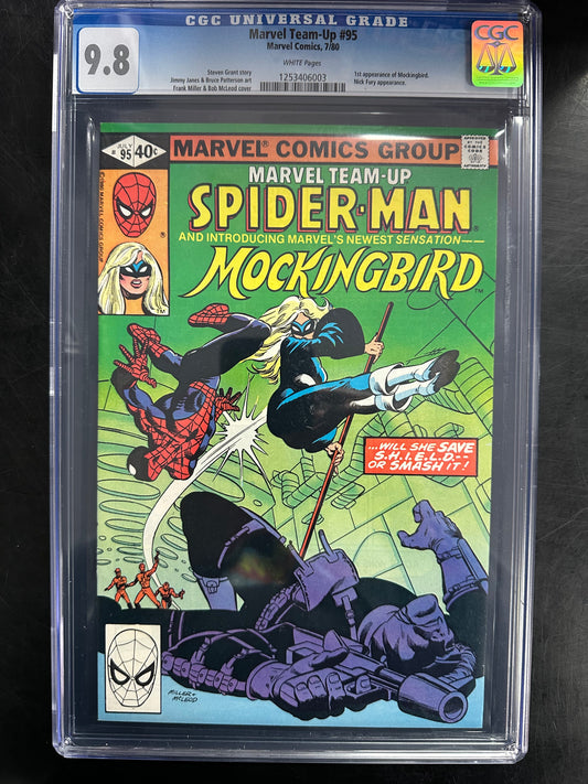 Marvel Team-Up #95 CGC 9.8  – 1st Appearance of Mockingbird
