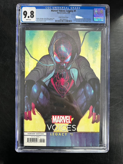 Marvel’s Voices: Legacy #1 CGC 9.8  – Olivier Coipel Variant Cover