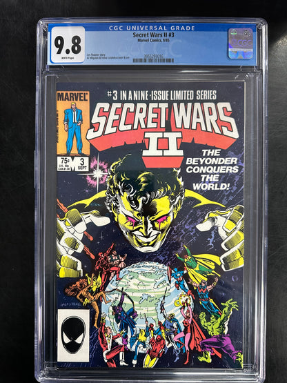 Secret Wars II #3 CGC 9.8