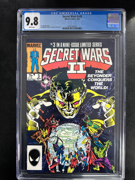 Secret Wars II #3 CGC 9.8