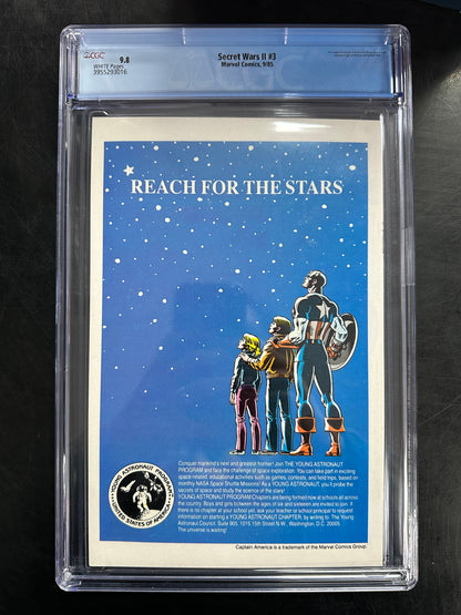 Secret Wars II #3 CGC 9.8