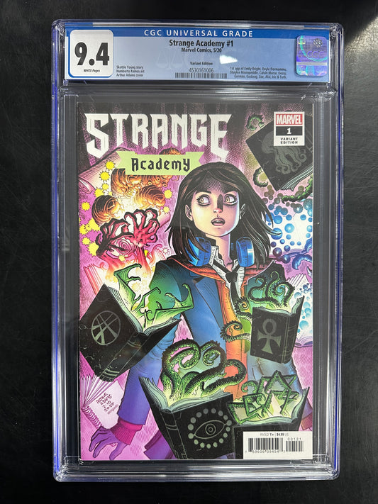 Strange Academy #1 CGC 9.4  – Arthur Adams Cover