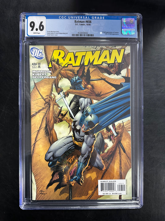 Batman #656 CGC 9.6  – 1st Full Appearance of Damian Wayne