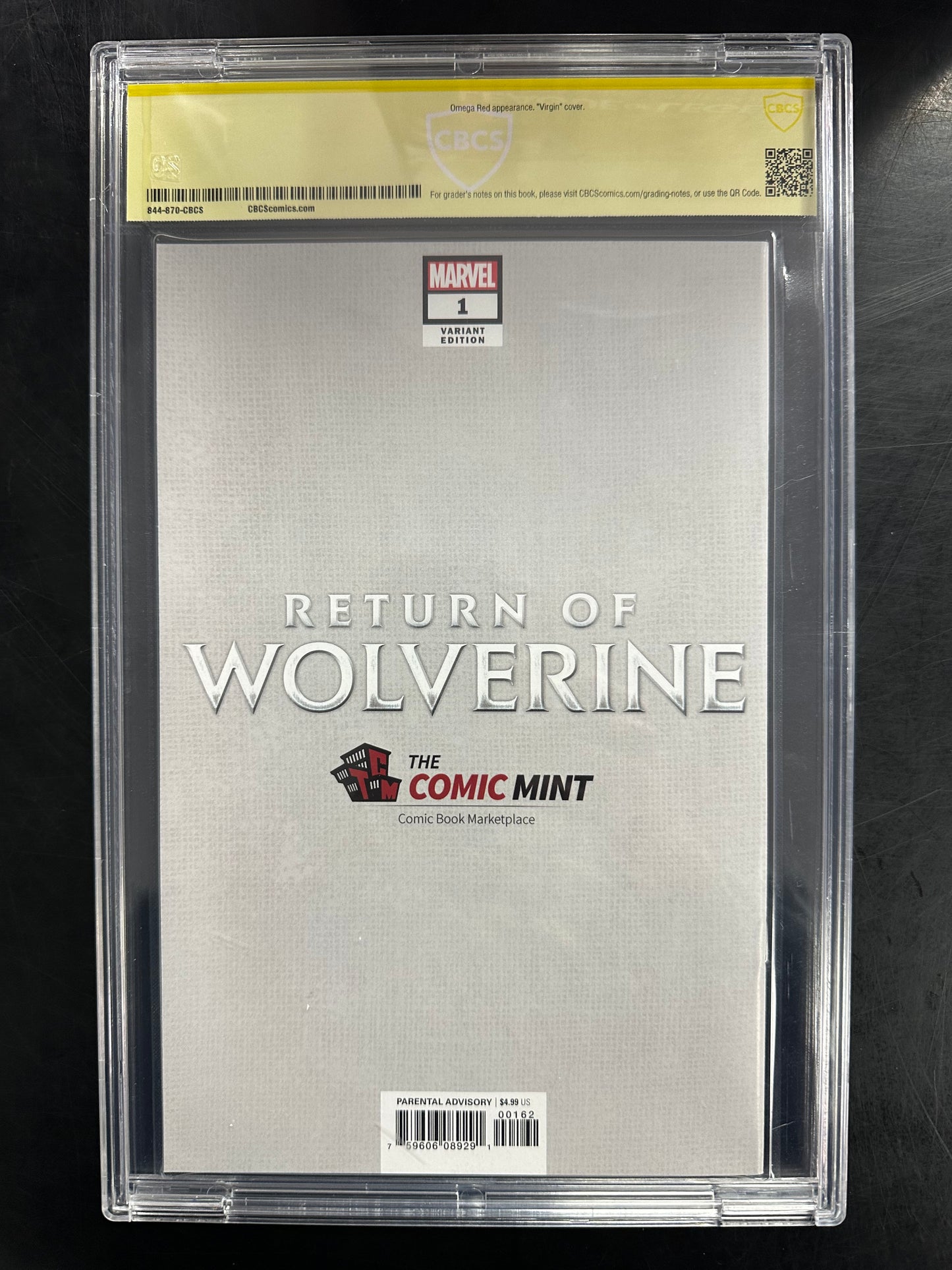 Return of Wolverine #1 CBCS 9.8  – Signed by InHyuk Lee