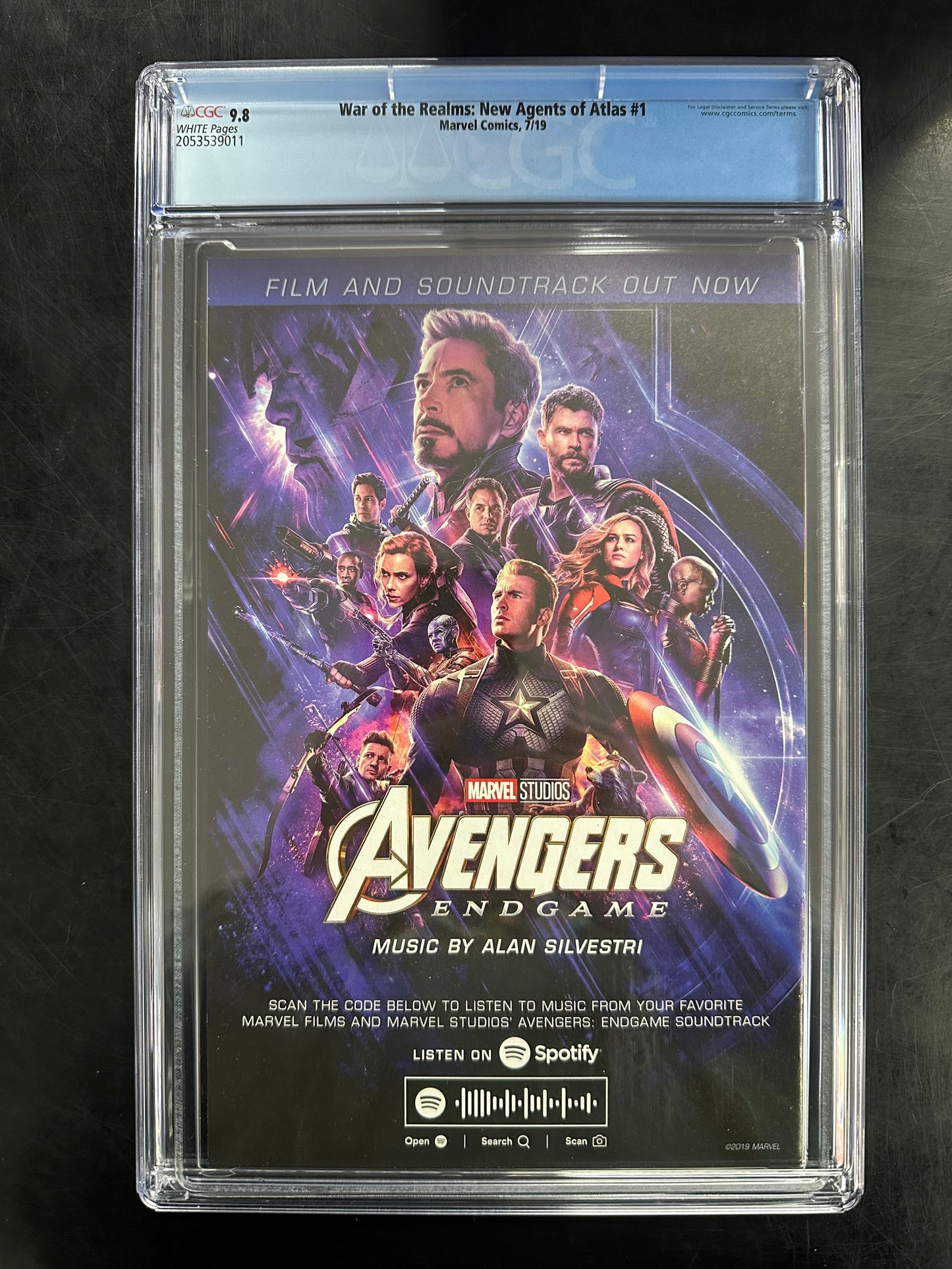 War of the Realms: New Agents of Atlas #1 CGC 9.8  - 1st Appearances of Luna Snow, Wave, Aero & More