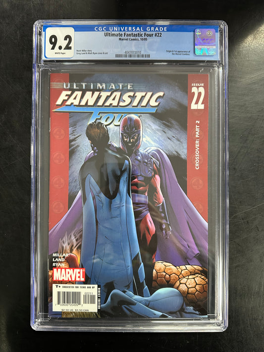 Ultimate Fantastic Four #22 CGC 9.2 – 1st Appearance of the Marvel Zombies
