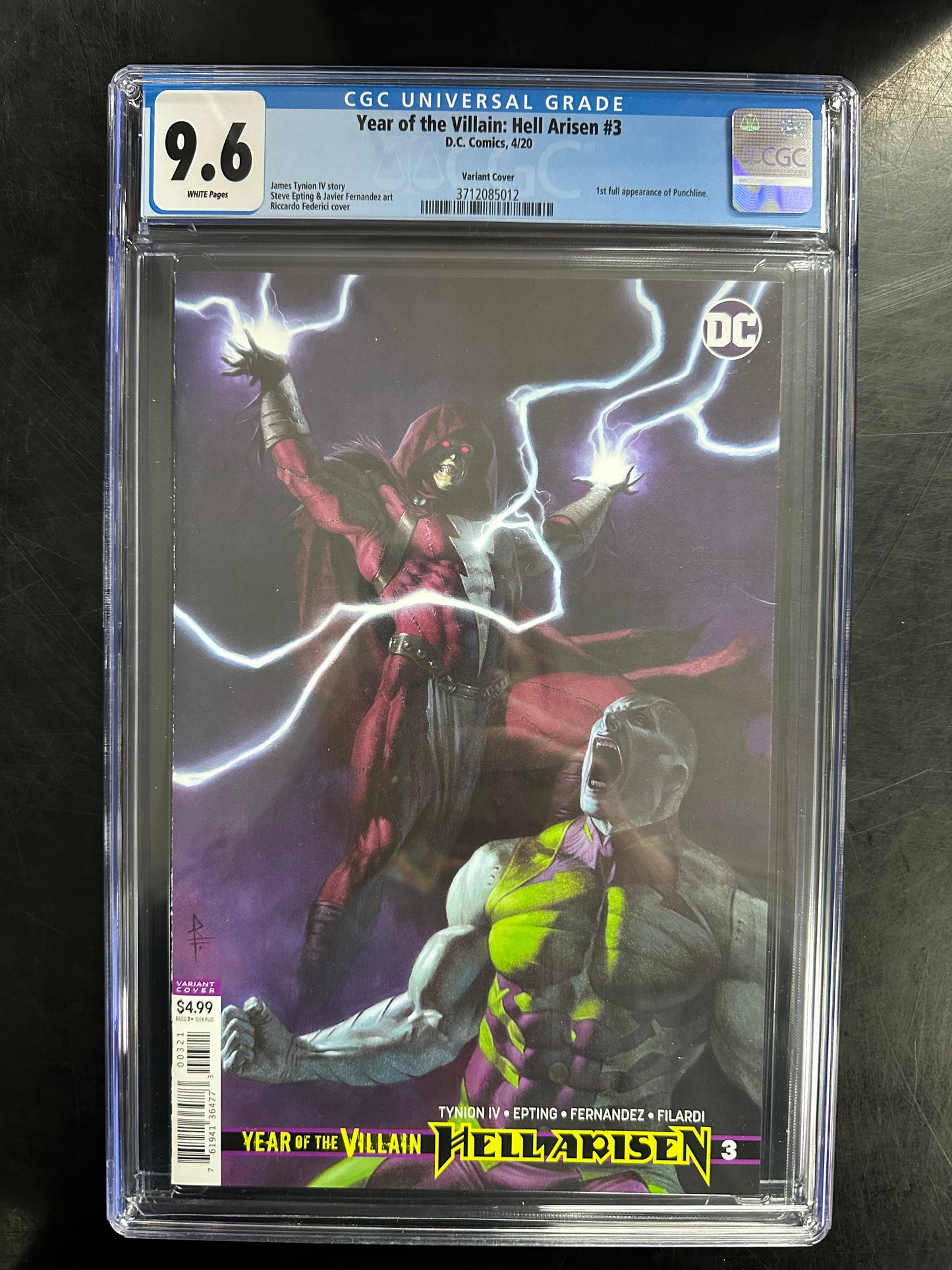 Year of the Villain: Hell Arisen #3 CGC 9.6 – 1st Full Appearance of Punchline