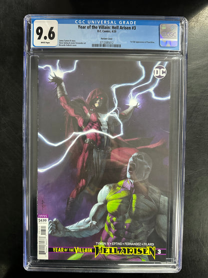 Year of the Villain: Hell Arisen #3 CGC 9.6 – 1st Full Appearance of Punchline