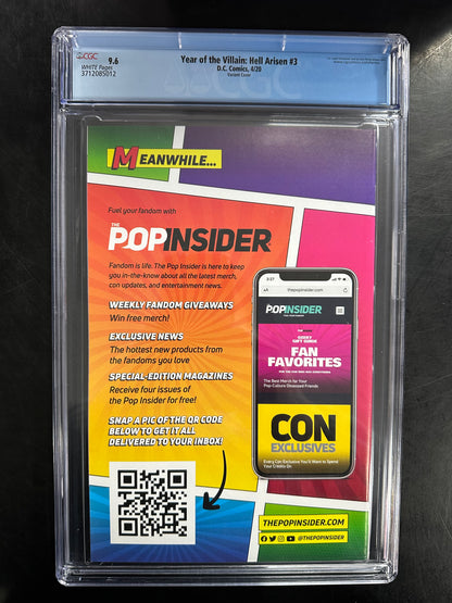 Year of the Villain: Hell Arisen #3 CGC 9.6 – 1st Full Appearance of Punchline