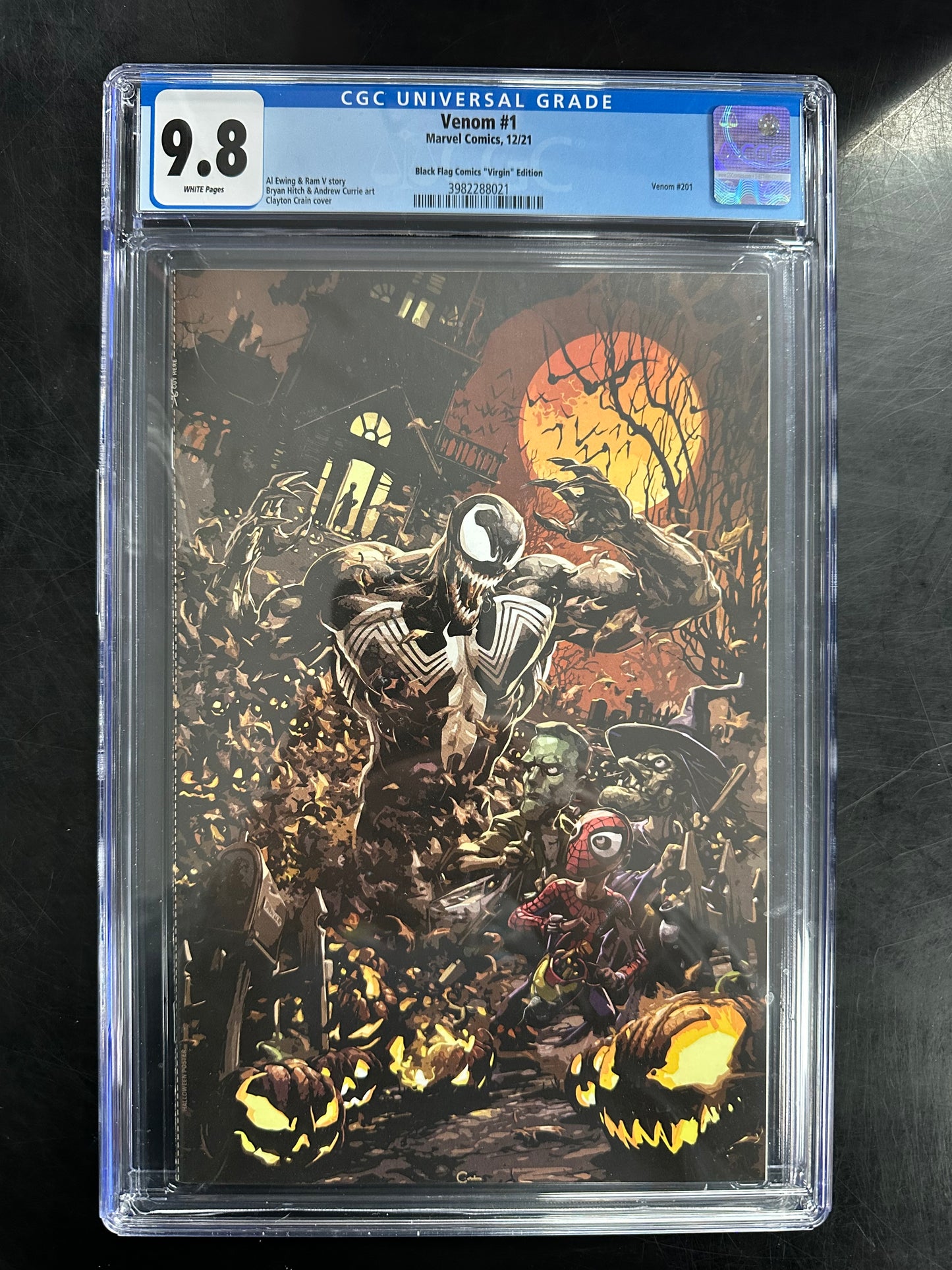 Venom #1 CGC 9.8 – Black Flag Comics Exclusive Edition