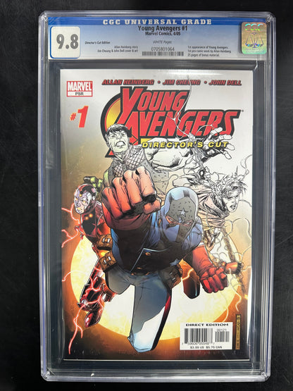 Young Avengers #1 CGC 9.8 – Director’s Cut Edition