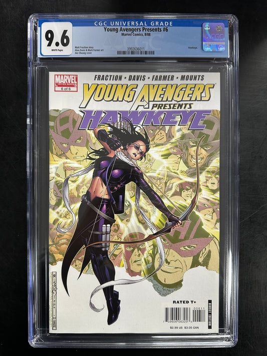 Young Avengers Presents #6 CGC 9.6