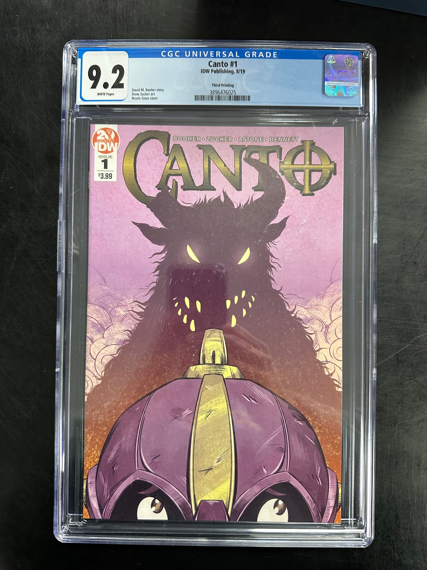 Canto #1 CGC 9.2 – 3rd Printing / Nicole Goux Cover