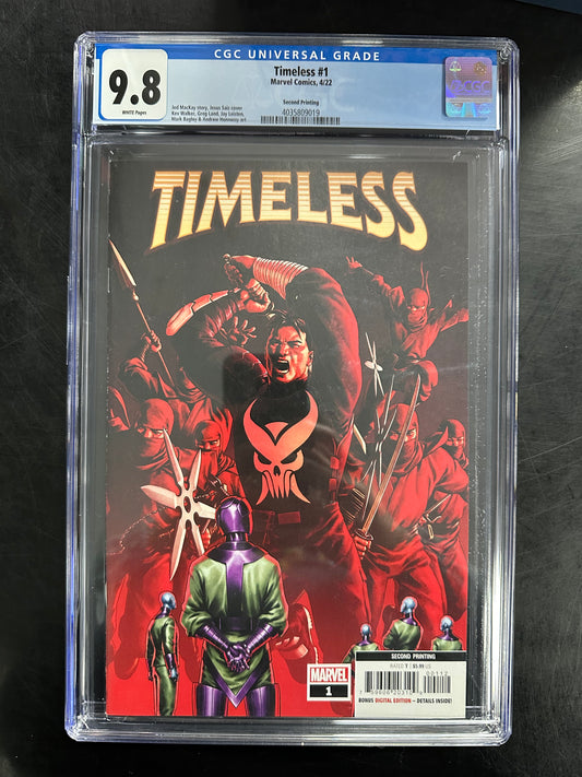 Timeless #1 CGC 9.8 – 2nd Printing