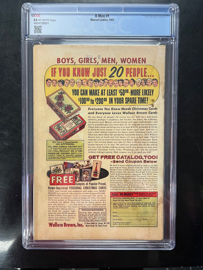 X-Men #1 - CGC 2.5