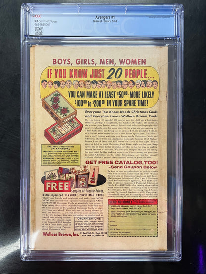 Avengers 1 - CGC 3.0 - 1st Avengers